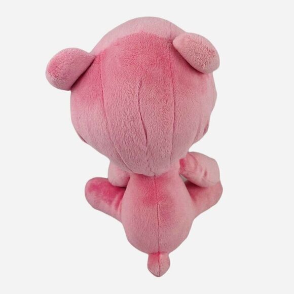 Gloomy The Naughty Grizzly 10" Pink Plush Mori Chack Chax Japan Anime NAZ Pity - Picture 4 of 11